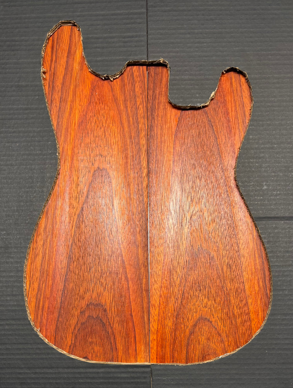 Juego de fondo y aros de guitarra de grado AAAA Dreadnought de palisandro de la India Oriental #61 