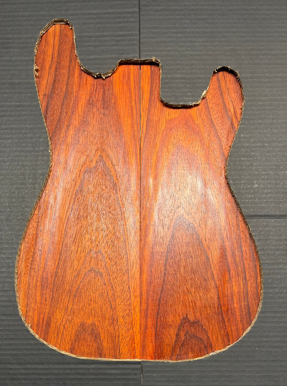 Padauk Guitar Drop Top - 21" x 7-1/4" x 3/8" #915 - Exotic Wood Zone