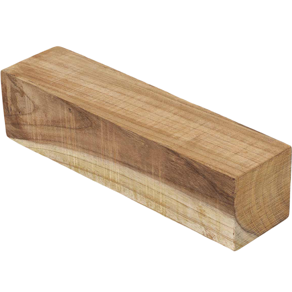 Molinillo de Pimienta de Caoba Hondureña en Blanco