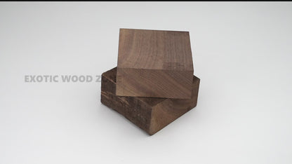 Espacios en blanco para cuencos de madera de nogal americano