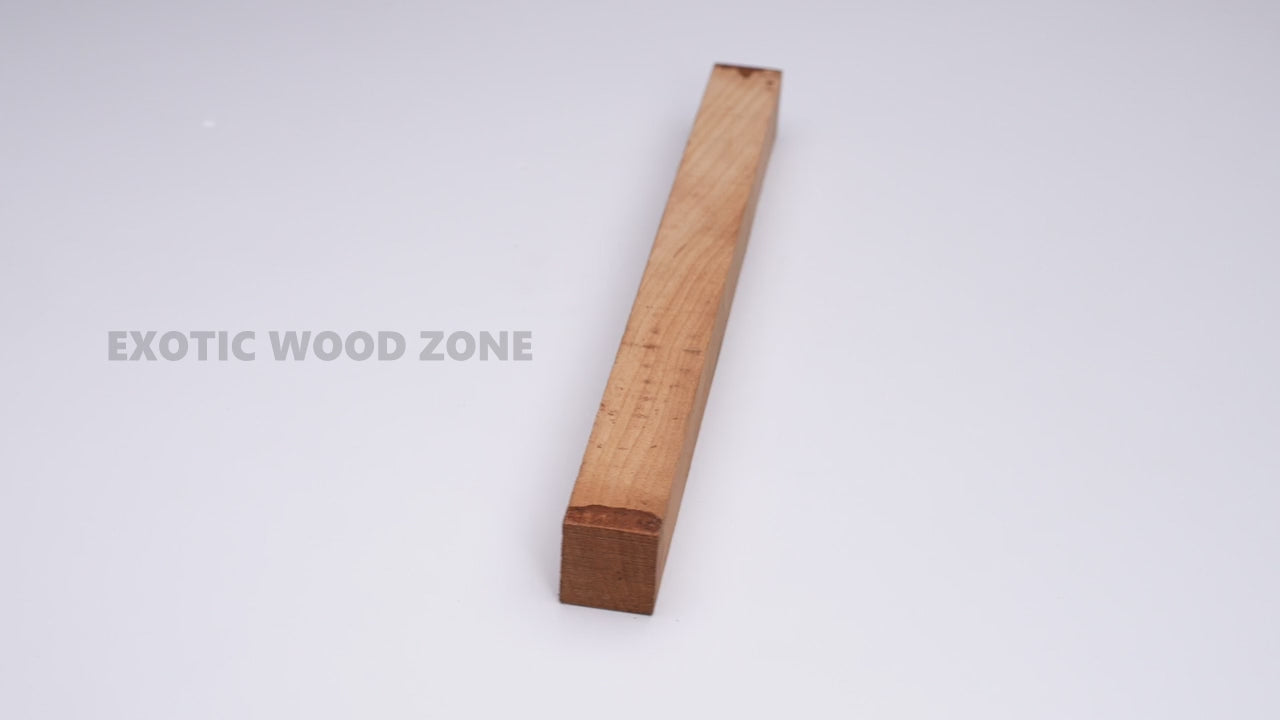 Cherry Hobby Wood/ Turning Wood Blanks 1 x 1 x 12 pulgadas