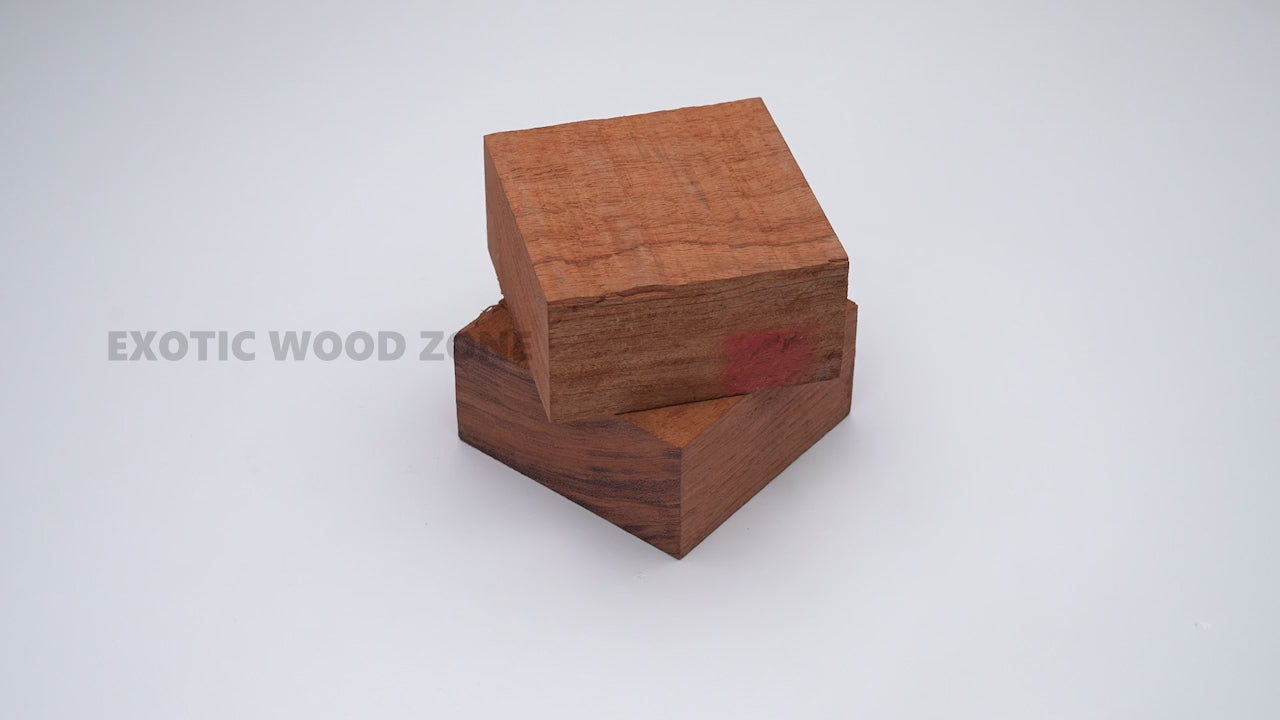 Espacios en blanco para cuencos de madera de Bubinga