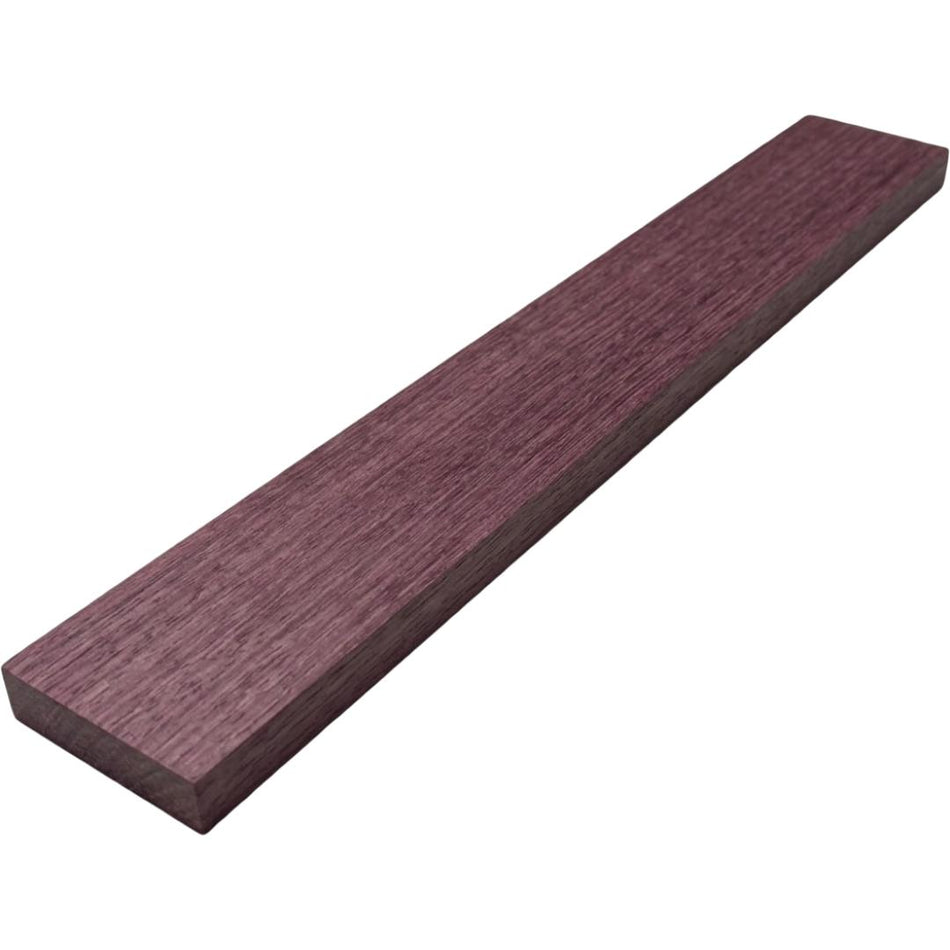Purpleheart Inlay Blank 1/4" x 1-1/2" x 9" – Kiln Dried for Decorative Inlay, Knife Scales & Musical Instruments