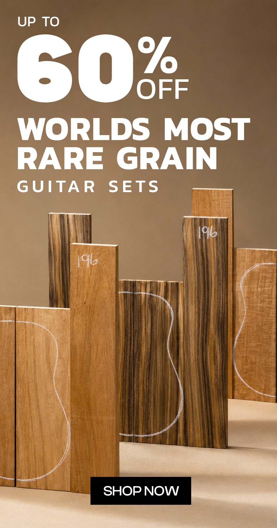 Rare Grain Guitar Sets