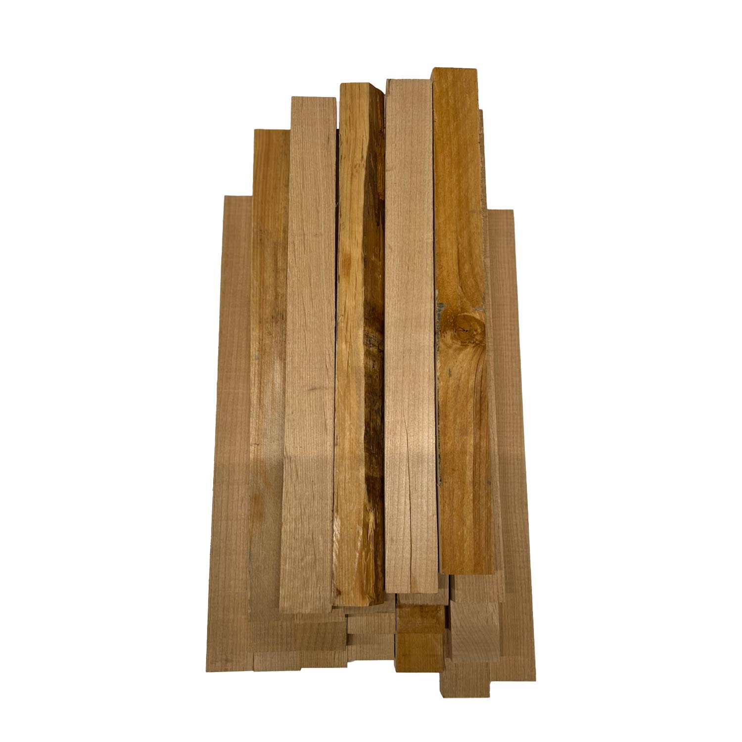 15 Pound Box of Alder Wood Cut-Offs - 3/4&quot;-1&quot; Thick pieces - Exotic Wood Zone - Buy online Across USA 