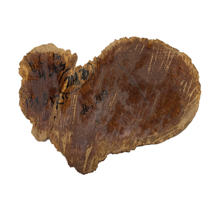 Red Coolibah Burl  | 13" x 8" x 2"| 4 lbs | #209 - Exotic Wood Zone - Buy online Across USA 