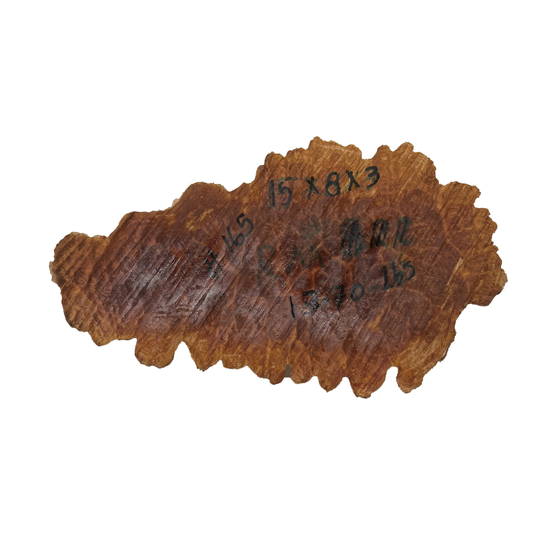 Red Mallee Burl | 15&quot;x 8 &quot;x 3&quot; | 3.7 Lbs  
