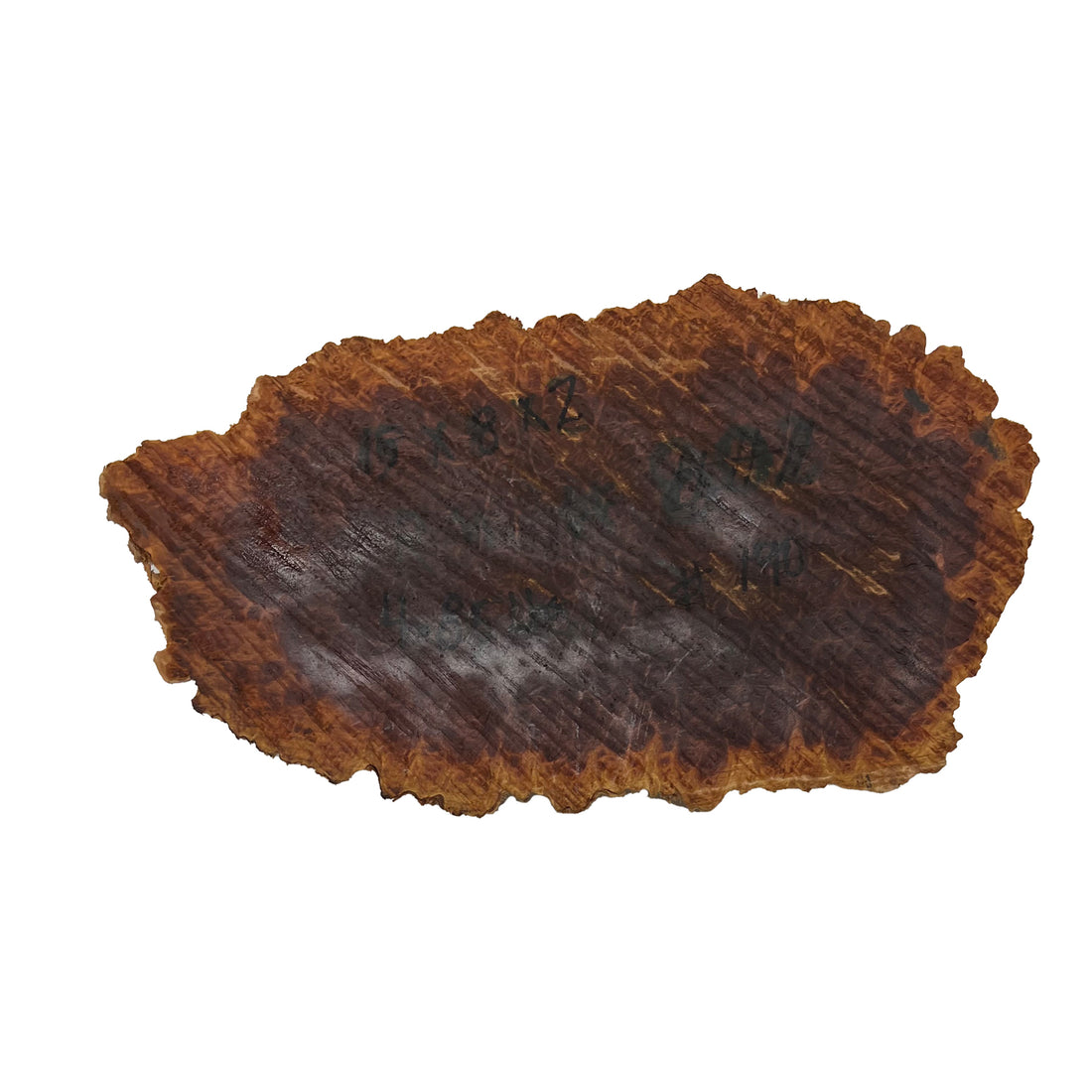 Red Mallee Burl | 15&quot;x 8&quot;x 2&quot; | 4.85 Lbs 
