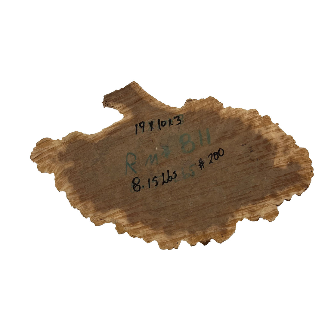 Red Mallee Burl | 19&quot;x10&quot;x3&quot;  | 8.15 Lbs 