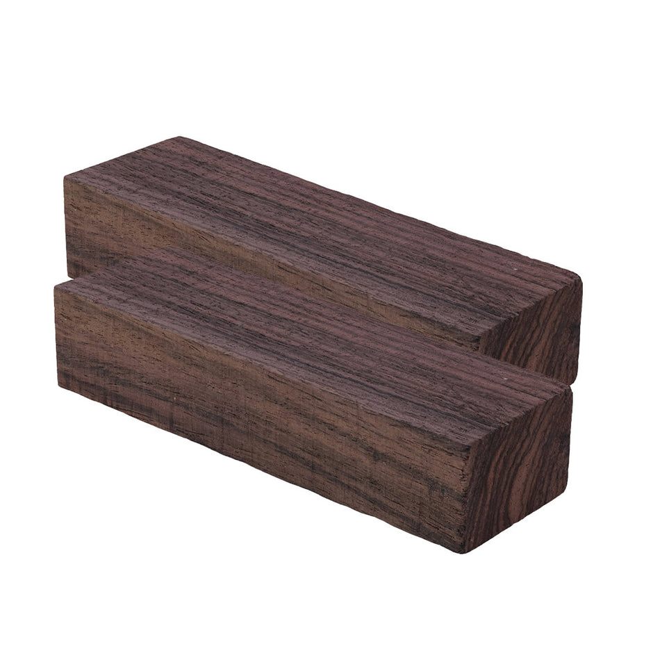 Pack of 2, Indian Rosewood Knife Blanks 6" x 1-1/2"x 1"