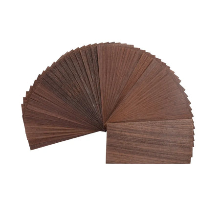 Pack Of 24, East Indian Rosewood Veneer Inlay / Marquetry Pack - Exotic Wood Zone Inlay Wood