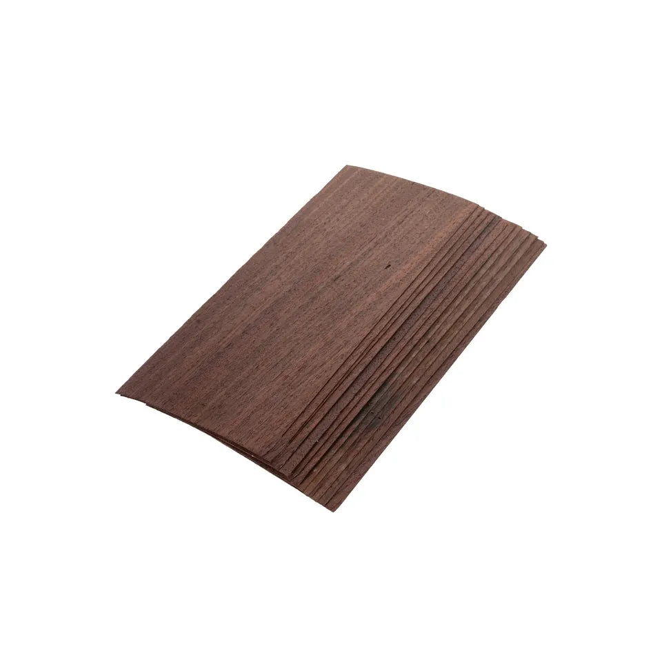 Pack Of 24, East Indian Rosewood Veneer Inlay Wood Blanks