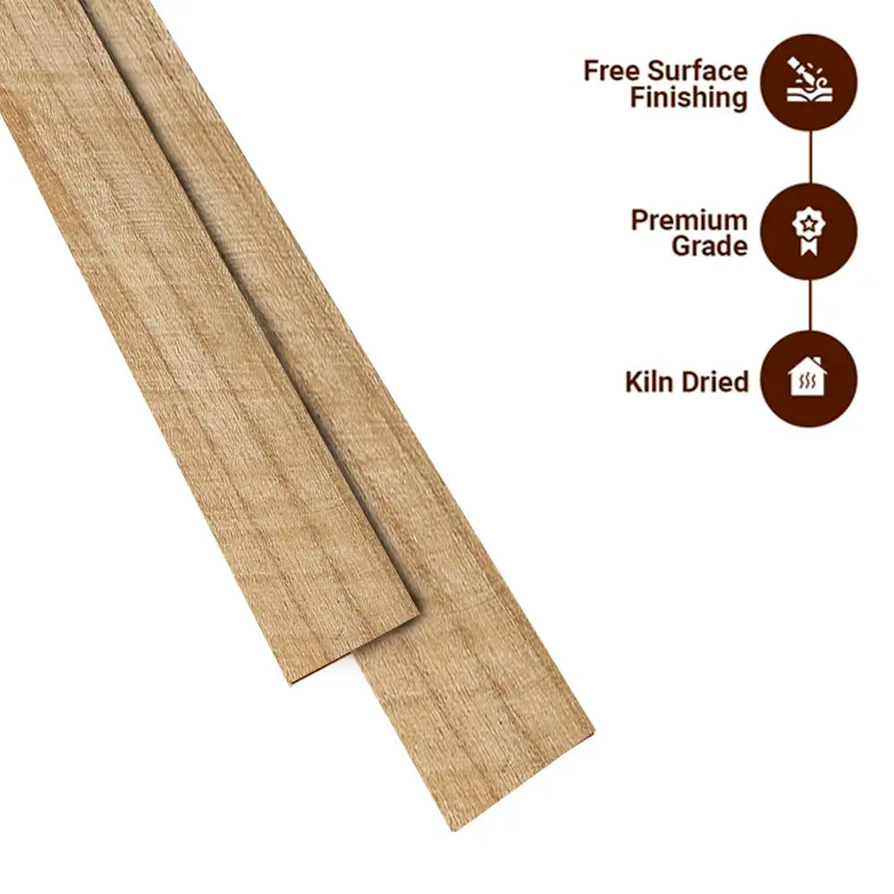 Lote De Madera De Leopardo (Leopardwood) - Tablas Delgadas 24" X 4" X 1/4" Para Torneado Y Proyectos