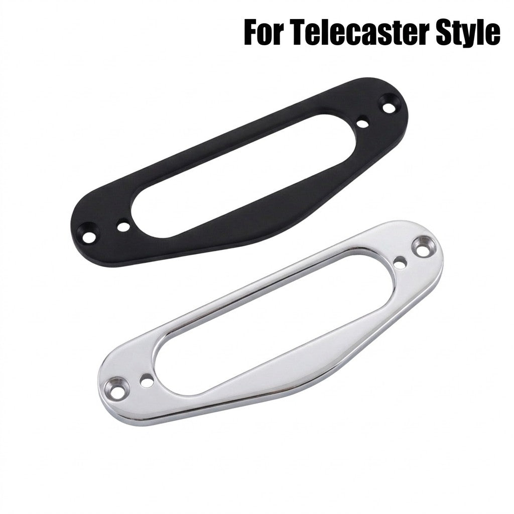 Hosco Metal Mounting Rings for Tele-Style Single-Coil Pickup with Screws by JOBOIS - Exotic Wood Zone