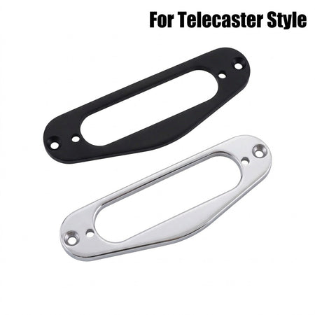 Hosco Metal Mounting Rings for Tele-Style Single-Coil Pickup with Screws by JOBOIS - Exotic Wood Zone