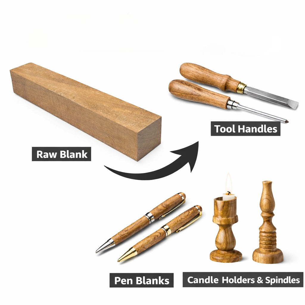 Golden Wild Jack Turning Wood Blank - Exotic Wood Zone