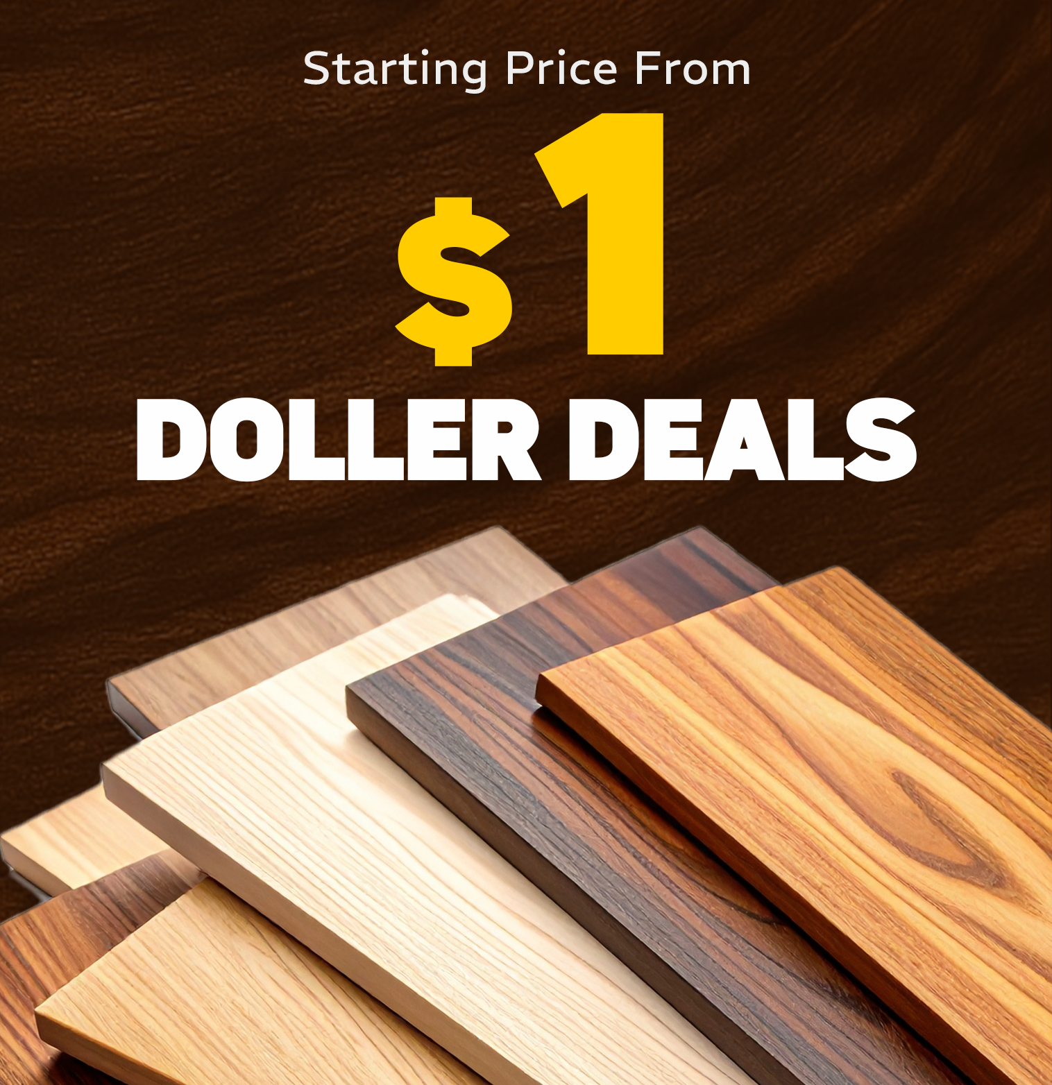 dollar deals starting from $1