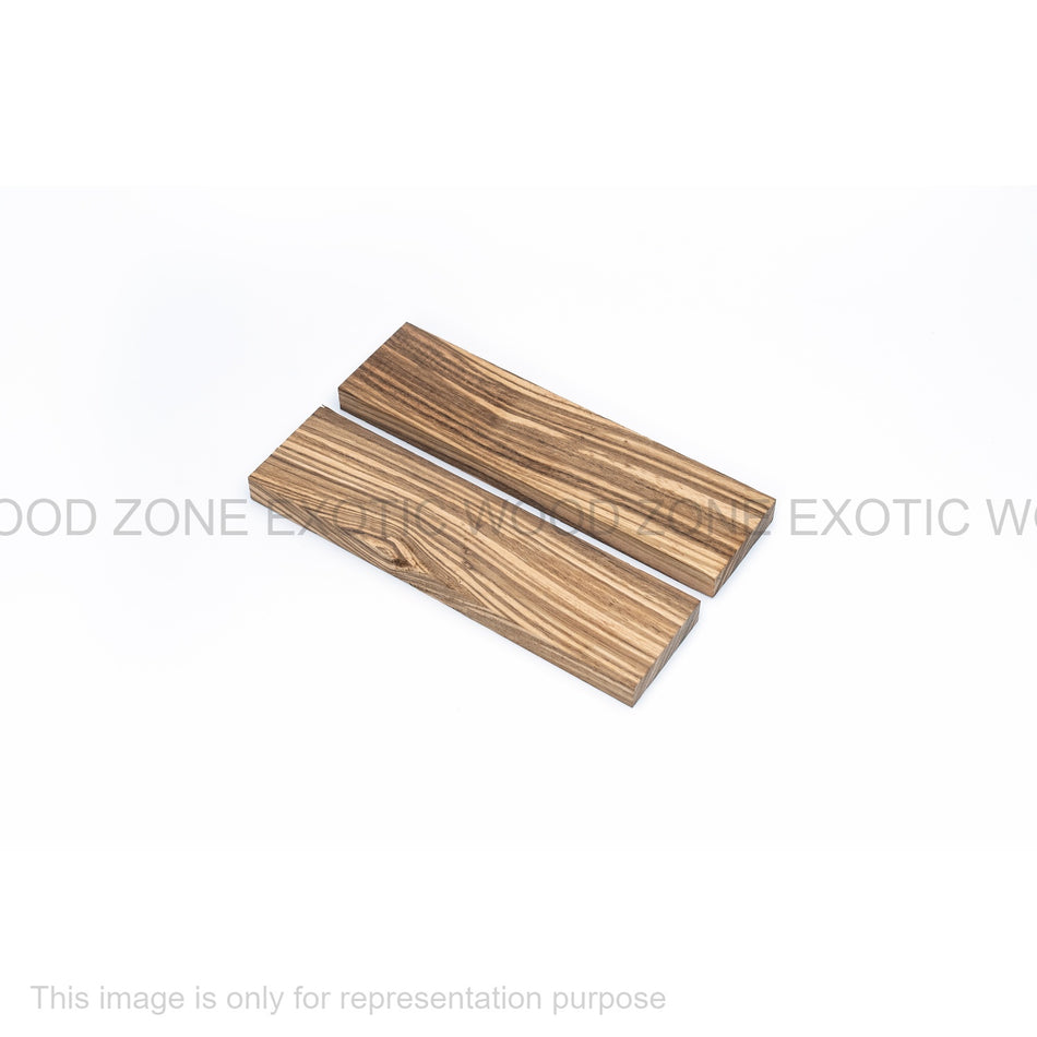 Zebrawood Guitar Bridge Blanks