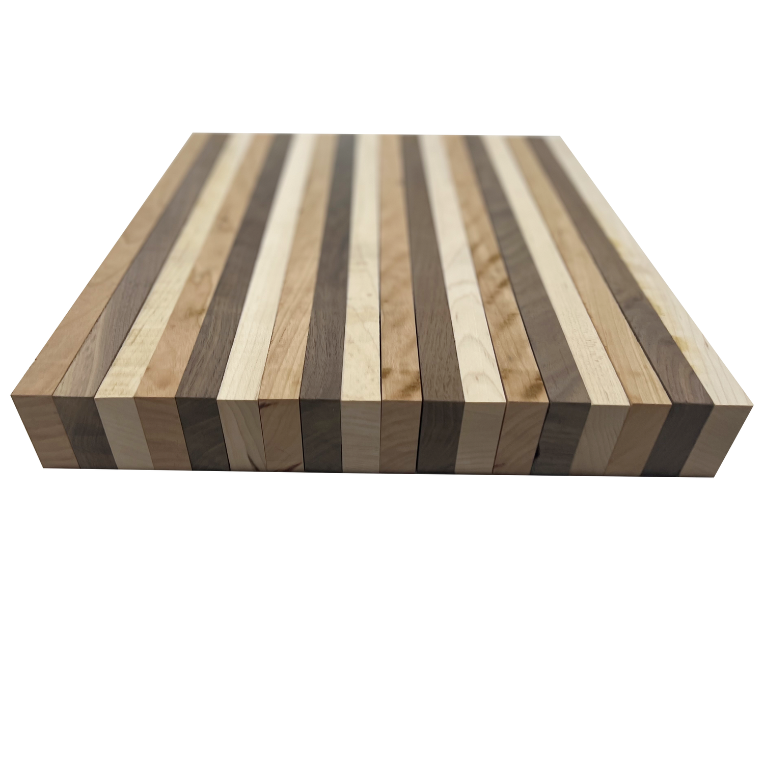3/4” x 2” x 16” Combo of 6 Walnut 6 Cherry and 6 Hard Maple - 18 Boards - Exotic Wood Zone - Buy online Across USA 