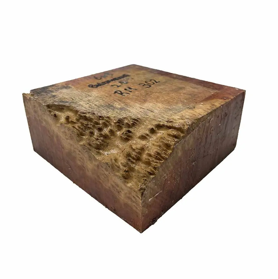 Red Mallee Burl Bowl Blank 6" x 6" x 3" Inches  #302 - Exotic Wood Zone - Buy online Across USA 