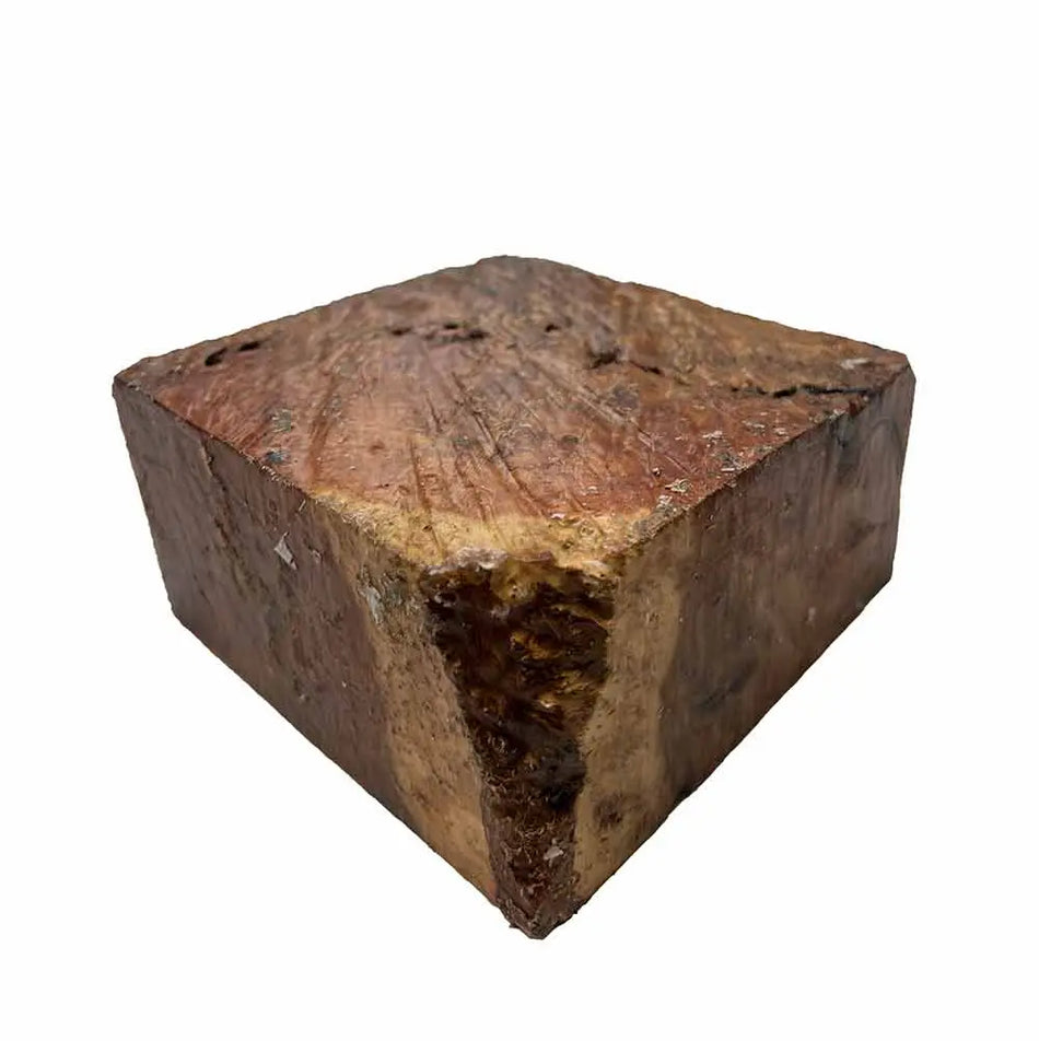 Red Mallee Burl Bowl Blank 6" x 6" x 3" Inches  #308 - Exotic Wood Zone - Buy online Across USA 