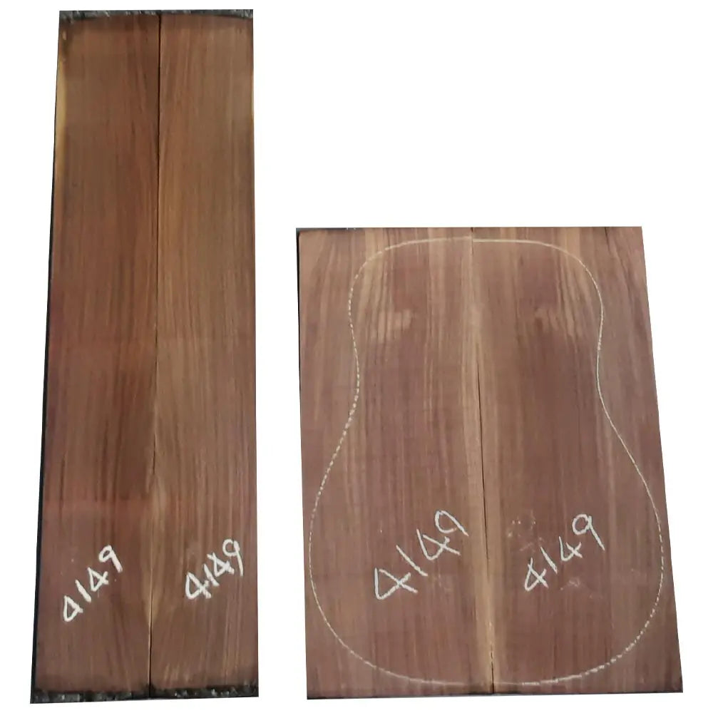 East Indian Rosewood Classical AA Grade Guitar Back & Side Set #4149 - Exotic Wood Zone - Buy online Across USA
