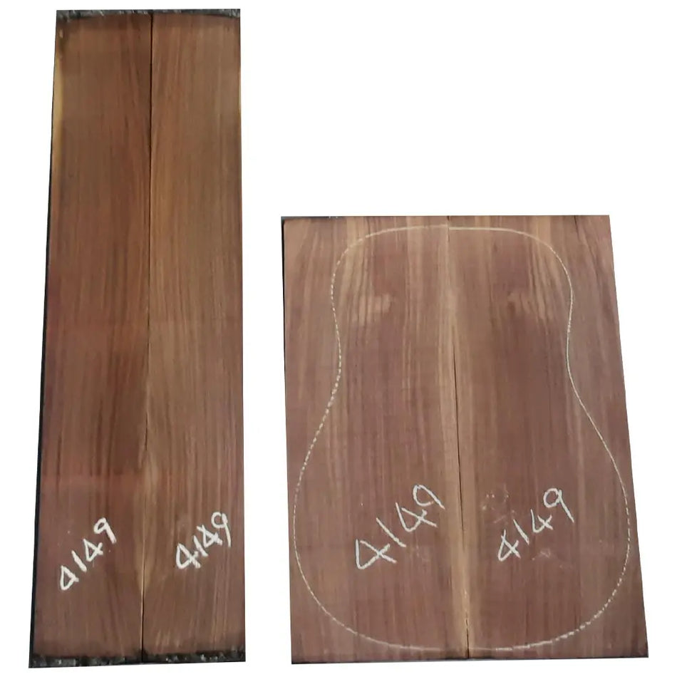 East Indian Rosewood Classical AA Grade Guitar Back & Side Set #4149 - Exotic Wood Zone - Buy online Across USA