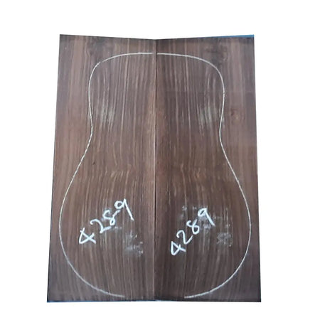 East Indian Rosewood Dreadnought AA Grade Guitar Back & Side Set #4289 - Exotic Wood Zone - Buy online Across USA