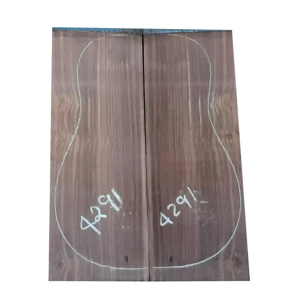 East Indian Rosewood Dreadnought AA Grade Guitar Back & Side Set #4291 - Exotic Wood Zone - Buy online Across USA