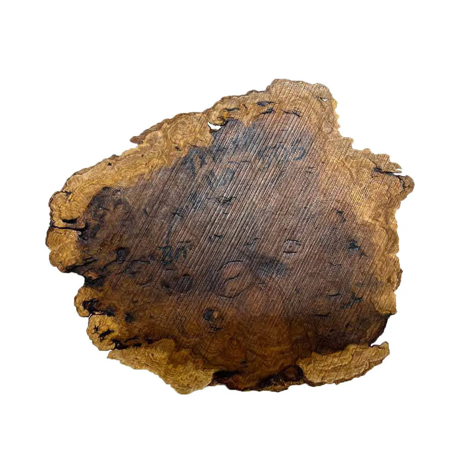 Brown Mallee Burl Cookies 7" x 8" x 1" , 2 lbs |  #505 - Exotic Wood Zone - Buy online Across USA 