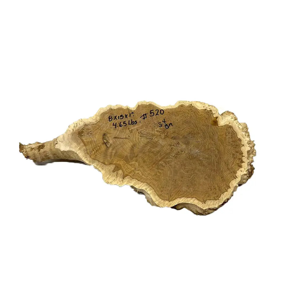 Brown Mallee Burl Cookies 8" x 13" x 1" , 4.65 lbs |  #520 - Exotic Wood Zone - Buy online Across USA 