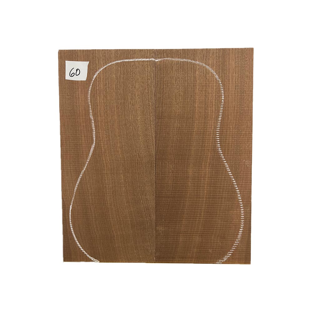 Lot Of 5 , Sapele Guitar Dreadnought Back and Side Sets - Exotic Wood Zone - Buy online Across USA 