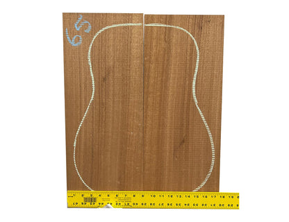 Lot Of 5 , African Mahogany Guitar Dreadnought Back and Side Sets - Exotic Wood Zone - Buy online Across USA 