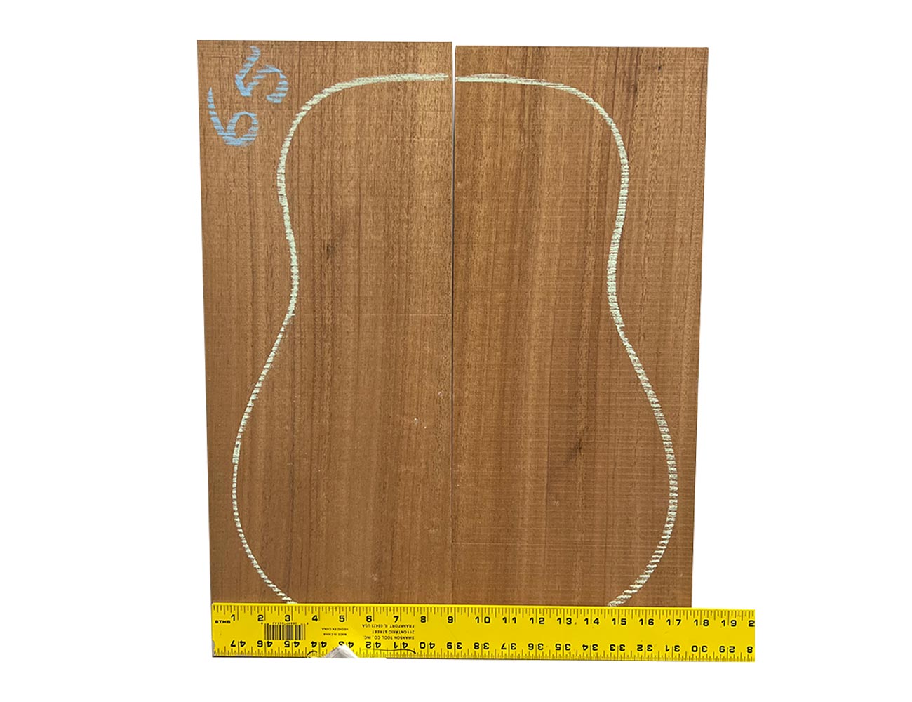 Lot Of 10 , African Mahogany Guitar Dreadnought Back and Side Sets - Exotic Wood Zone - Buy online Across USA 