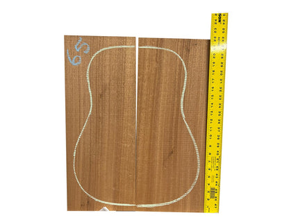 Lot of 10 , African Mahogany Guitar Classical Back and Side Sets - Exotic Wood Zone - Buy online Across USA 