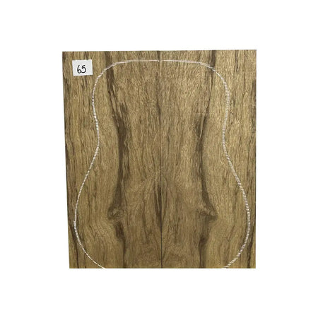 Black Limba Baritone Ukulele Guitar Back and Side Sets - Exotic Wood Zone - Buy online Across USA 