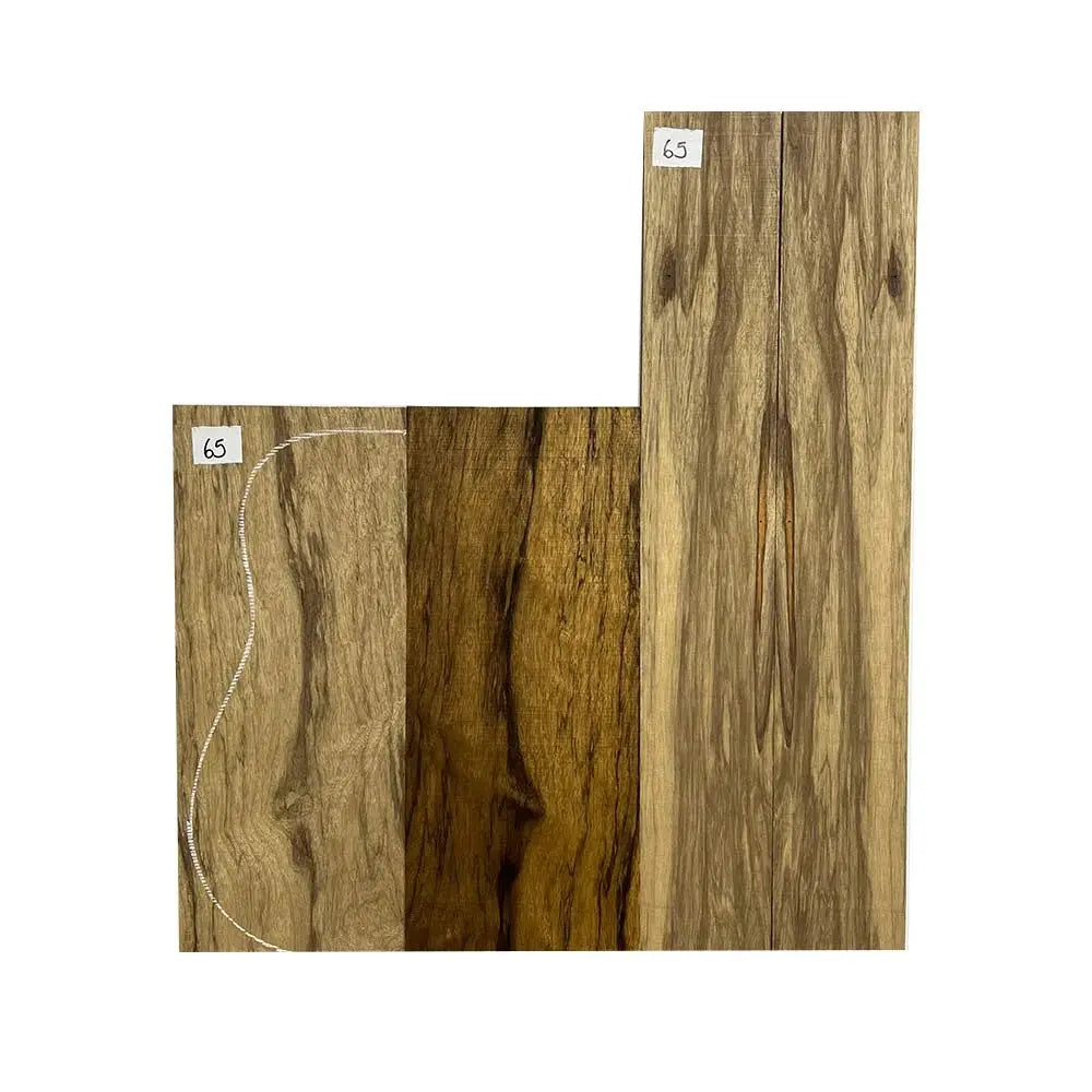 Black Limba Baritone Ukulele Guitar Back and Side Sets - Exotic Wood Zone - Buy online Across USA 