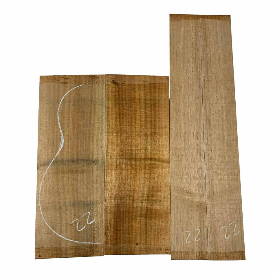 Acacia Classical Guitar Back & Side Set #22   - Exotic Wood Zone 