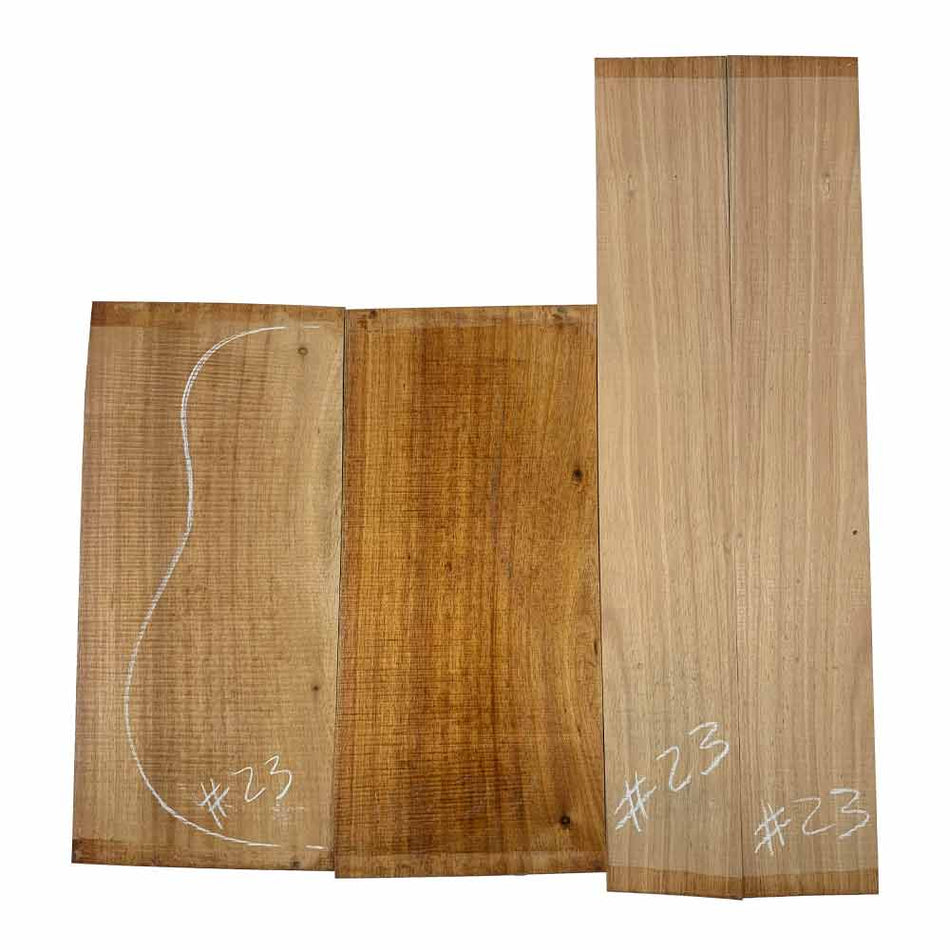 Acacia Dreadnought Guitar Back & Side Set #23   - Exotic Wood Zone 