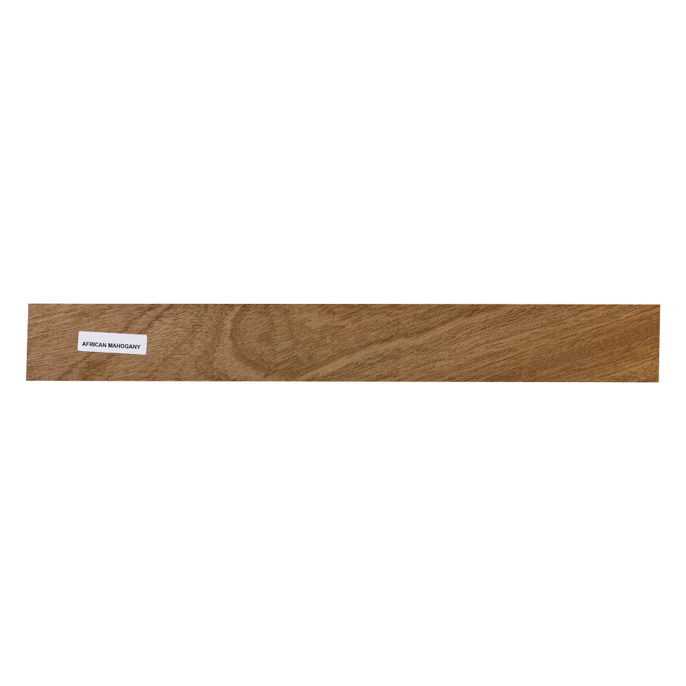 Combo Pack 5,  African Mahogany/Khaya Lumber board - 3/4” x 2” x 16” - Exotic Wood Zone - Buy online Across USA 