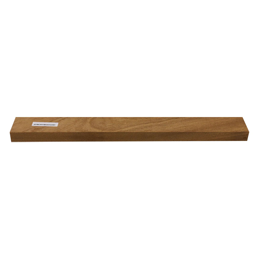 Combo Pack 10,  African Mahogany/Khaya Lumber board - 3/4” x 2” x 18” - Exotic Wood Zone - Buy online Across USA 