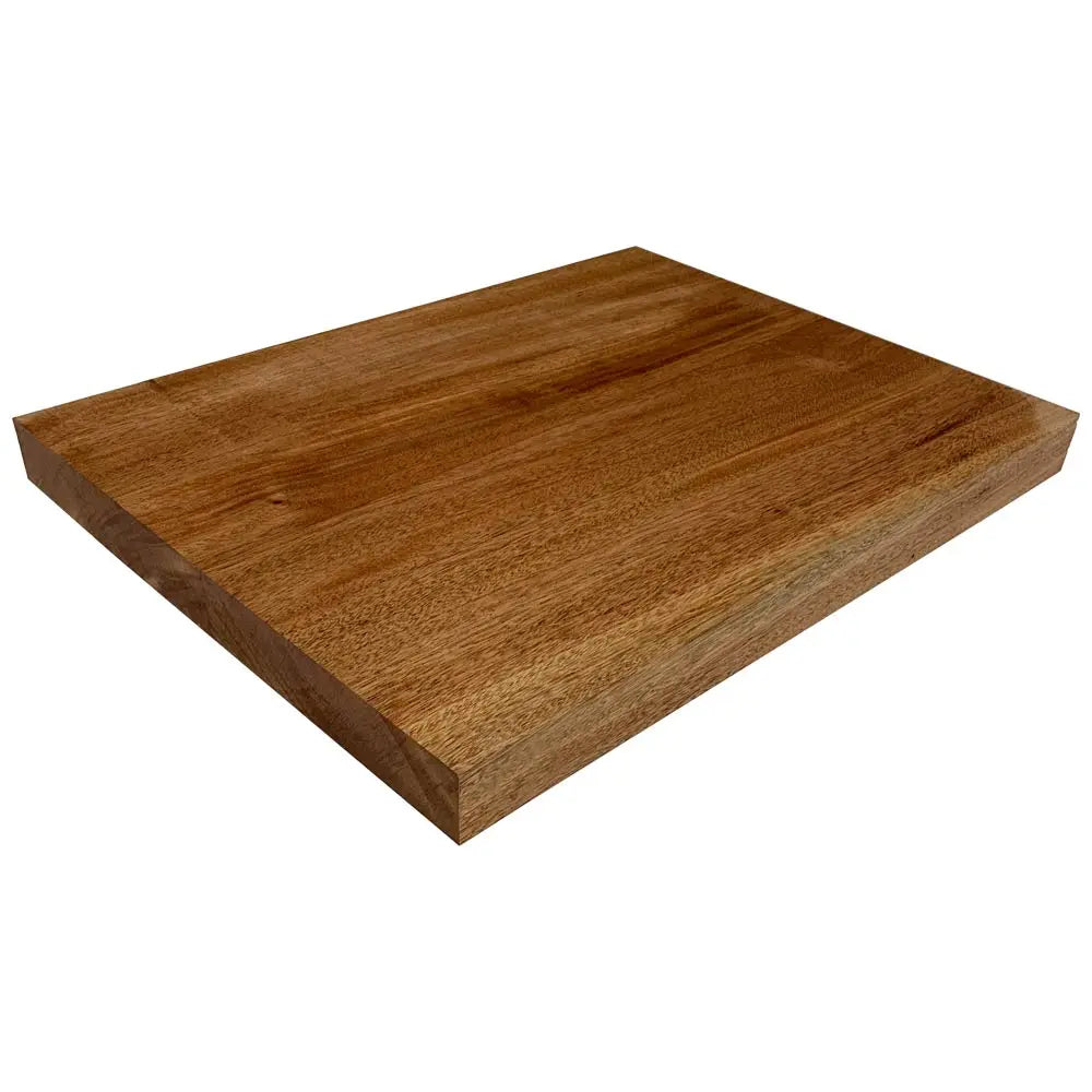 African Mahogany Explorer Guitar Body Blanks- 2 Glued Piece, 28″x18″x 2″ - Exotic Wood Zone 