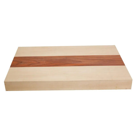 Hard Maple & Padauk Guitar Body Blanks, 3 Pieces Glued- 21" x 14" x 2" - Exotic Wood Zone - Buy online Across USA 