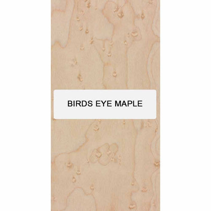 Birdseye Maple Wood Knife Blanks/Knife Scales Bookmatched 5&quot;x1-1/2&quot;x3/8&quot; - Exotic Wood Zone - Buy online Across USA 