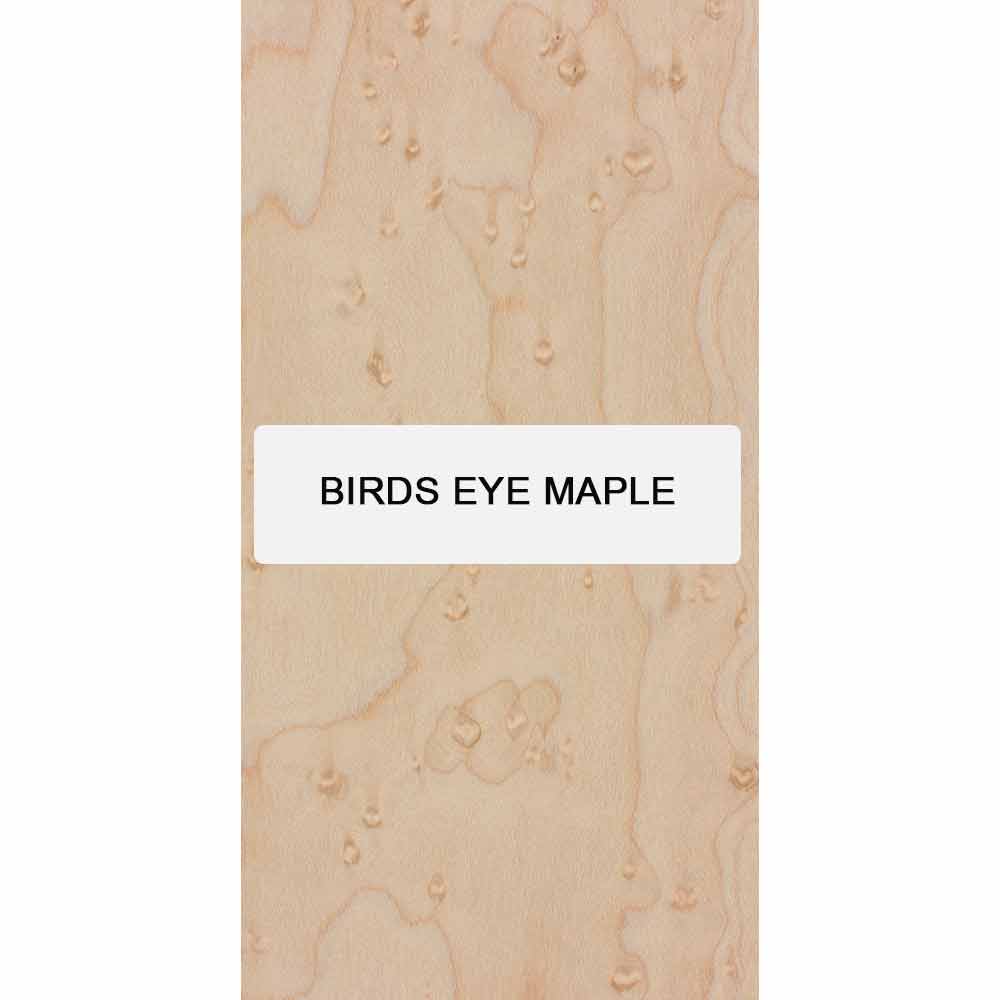 Birdseye Maple Lumber Board - 3/4&quot; x 4&quot; (2 Pieces) - Exotic Wood Zone - Buy online Across USA 