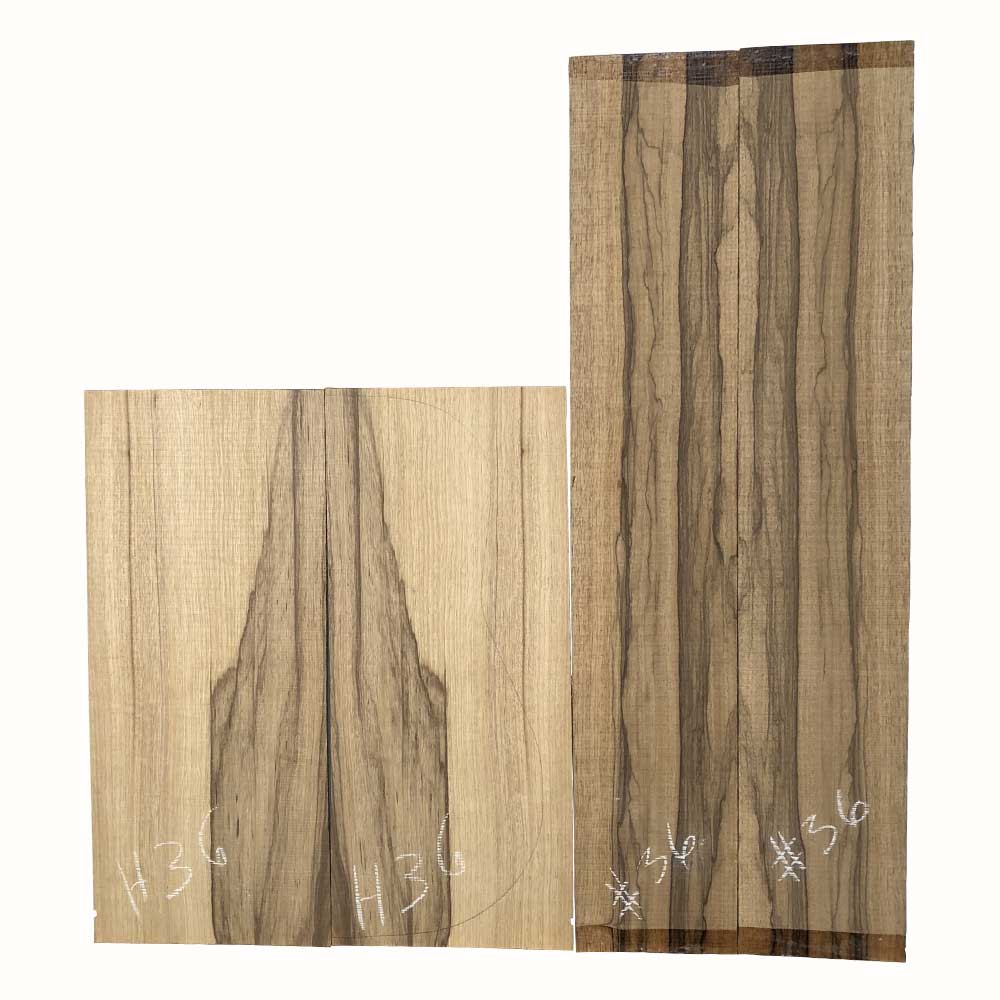 Lot Of 5 , Black Limba Guitar Classical Back and Side Sets - Exotic Wood Zone - Buy online Across USA 