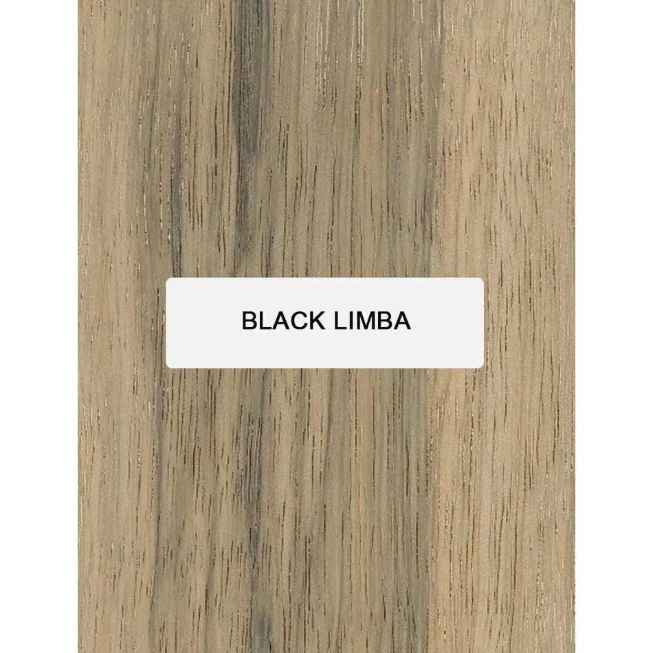 Black Limba Lumber Board - 3/4" x 2" (4 Pieces) - Exotic Wood Zone - Buy online Across USA 