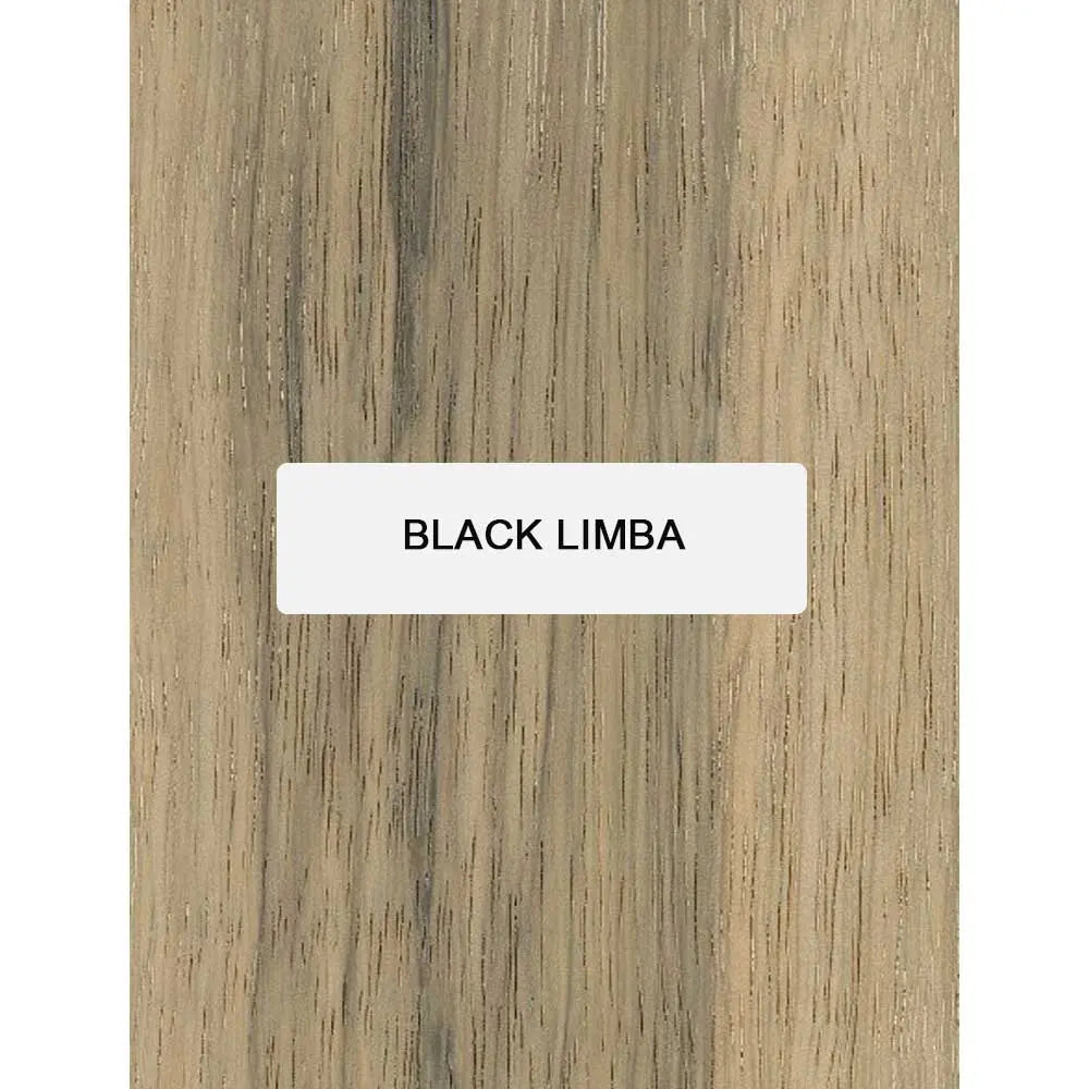 Combo Pack 5, Black Limba Lumber board - 3/4” x 2” x 24” - Exotic Wood Zone - Buy online Across USA 