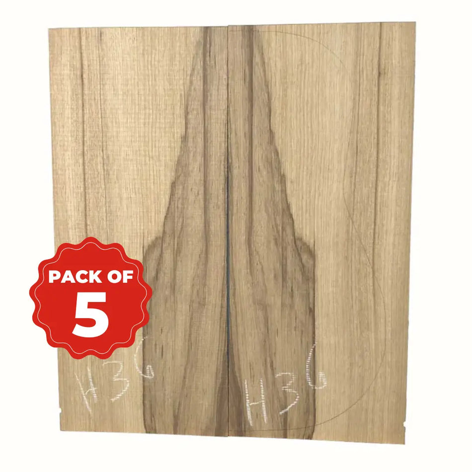 Lot of 5 , Black Limba Guitar Classical Back Sets - Exotic Wood Zone - Buy online Across USA 