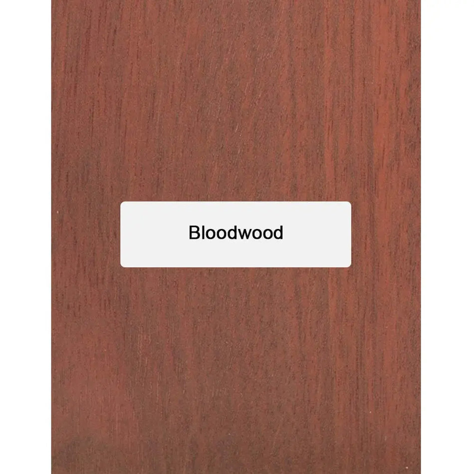 Bloodwood Inlay Wood Blanks 1/4” x 1-1/2“ x 9” - Exotic Wood Zone - Buy online Across USA 